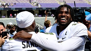 Deion Sanders Puts Sons On Blast With Hilarious Story About Their Fight On Recruiting Visit To Rival