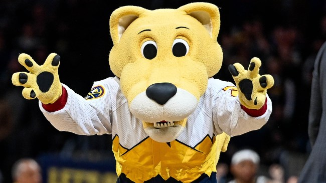 Denver Nuggets mascot Rocky