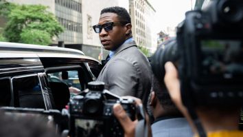 Internet Is Extremely Suspect Of Video Showing Jonathan Majors Break Up Fight Between High Schoolers