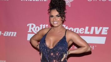 Joy Taylor Spent LDW Tanning By The Pool, Has The Bikini Pics To Prove It