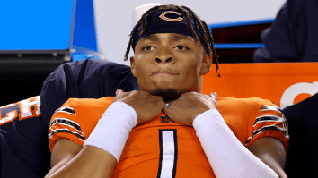 Bears Fan Burns Justin Fields Jersey After Another Frustrating Performance