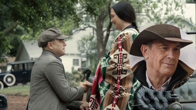 leonardo dicaprio and lily gladstone in killers of the flower moon