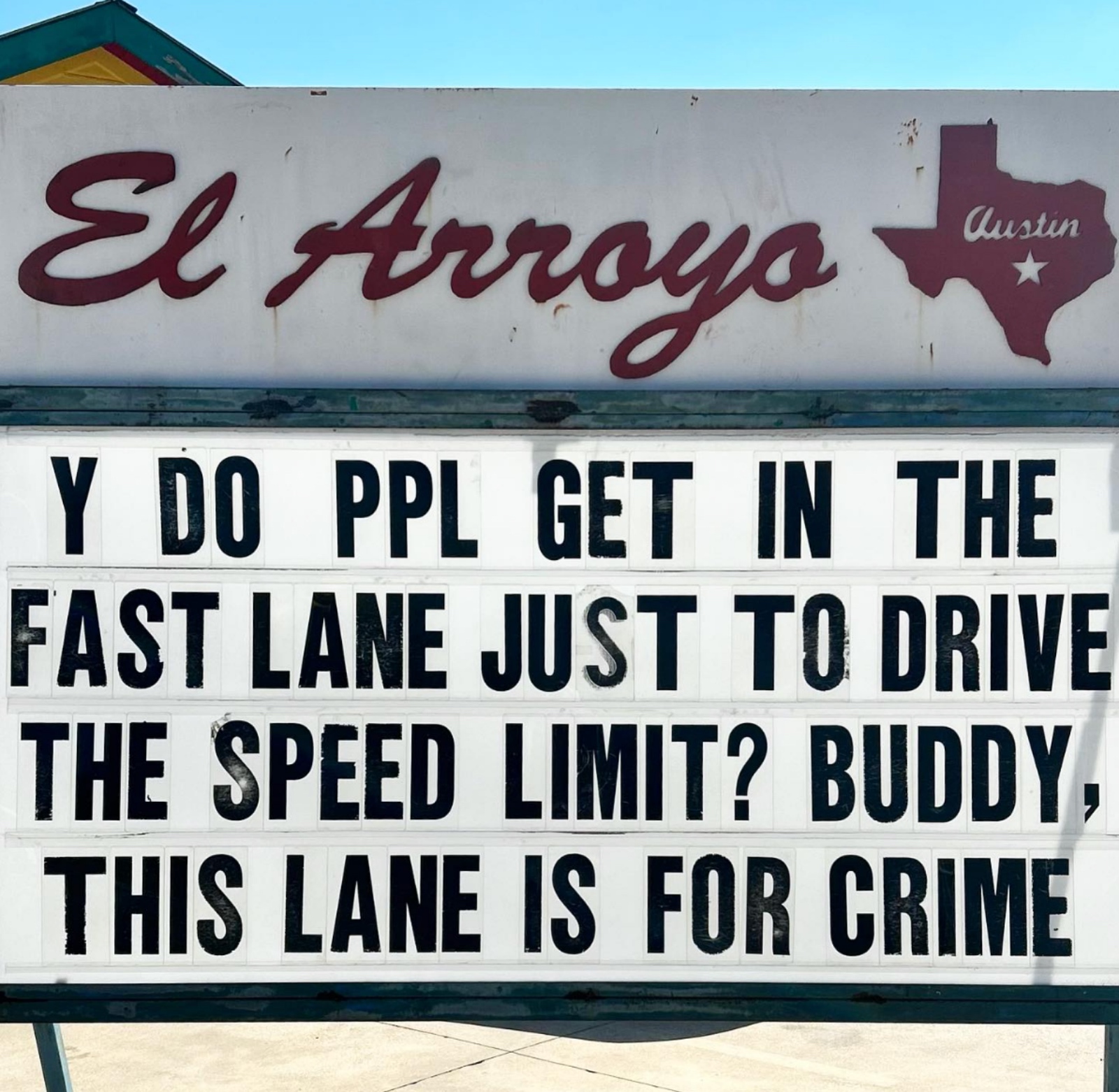 funny meme about highway fast lane driving
