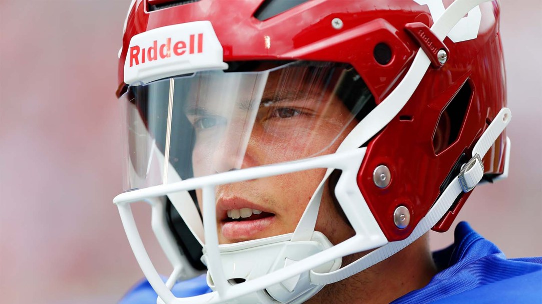 Riddell Axiom Helmet Facemask Top Bar