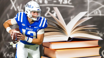 Duke Professor Denies QB Riley Leonard’s Extremely On-Brand Request After Clemson Field Storm