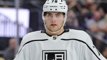 NHL Rookie Alex Laferriere Got Into A Fight In His First Game And His Family Had The Best Reaction