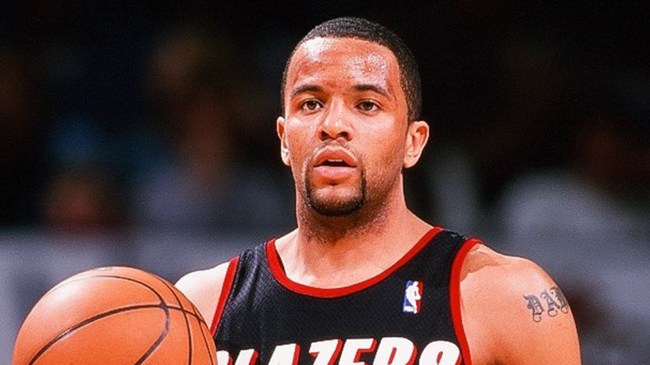 Portland Trail Blazers guard Damon Stoudamire