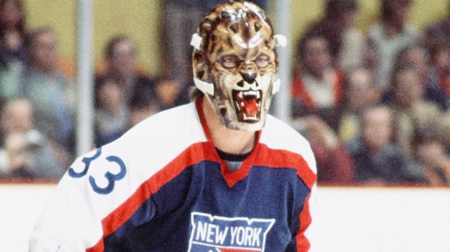 Rangers goalie Gilles Gratton