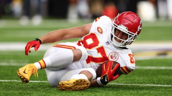 The Turf-Caused Injury Travis Kelce Suffered Should Scare Owners Into Getting Grass
