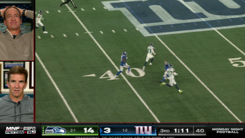 Peyton And Eli Manning Were Disgusted Watching Daniel Jones Play QB During ManningCast