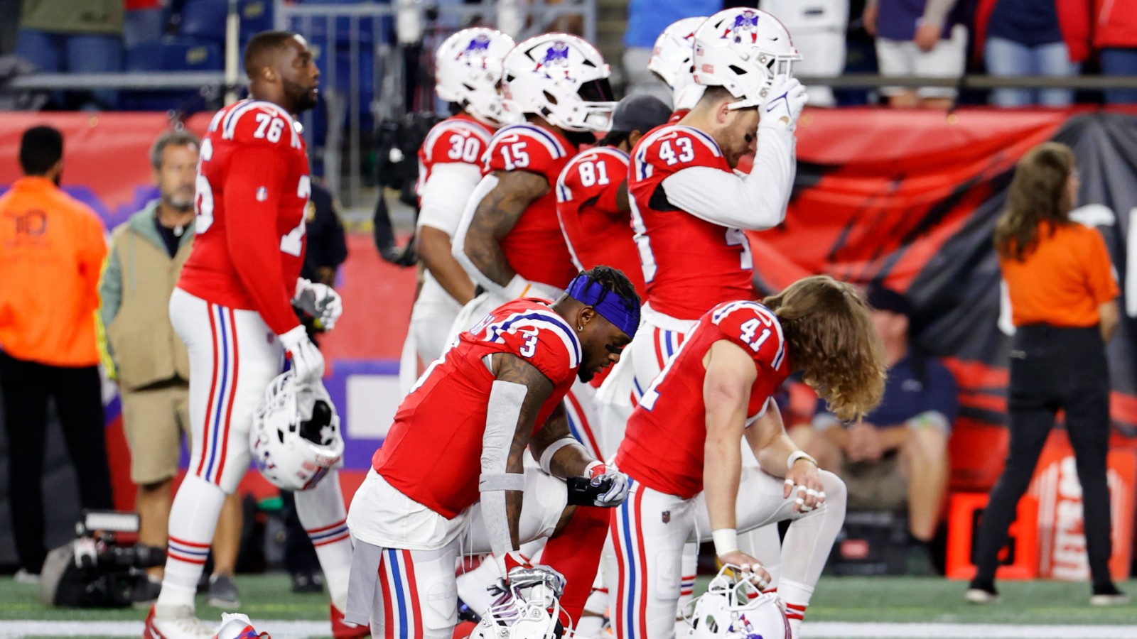 Patriots Players