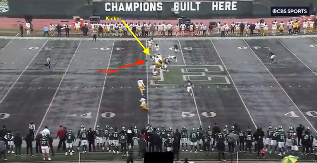 Kent State Onside Kick Eastern Michigan Touchdown Fail