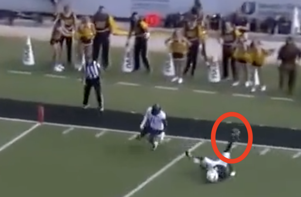 UCF West Virginia Football Interception