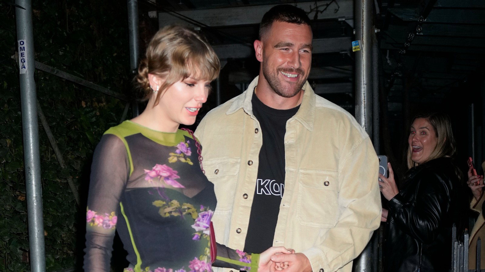Taylor Swift and Travis Kelce