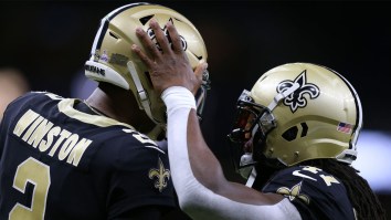 Alvin Kamara Sets Record Straight After Hilarious Video Of His Reaction To Jameis Winston’s Shenanigans