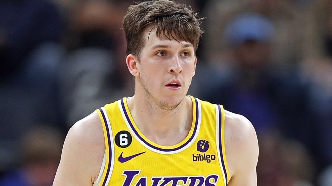 Lakers guard Austin Reaves