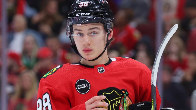 Chicago Blackhawks center Connor Bedard
