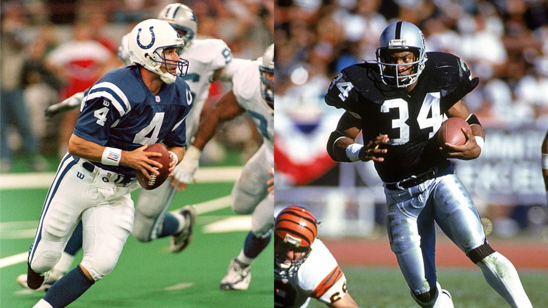 Bo Jackson Jim Harbaugh NFL highlights stats
