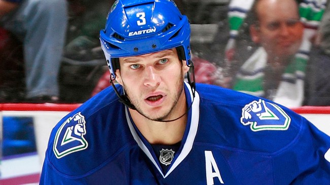 Former Vancouver Canucks defenseman Kevin Bieksa