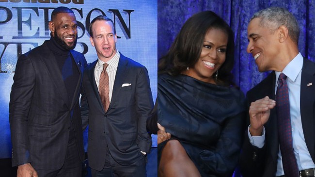lebron james peyton manning obamas