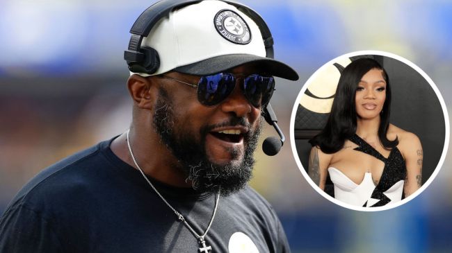 mike tomlin meetng glorilla