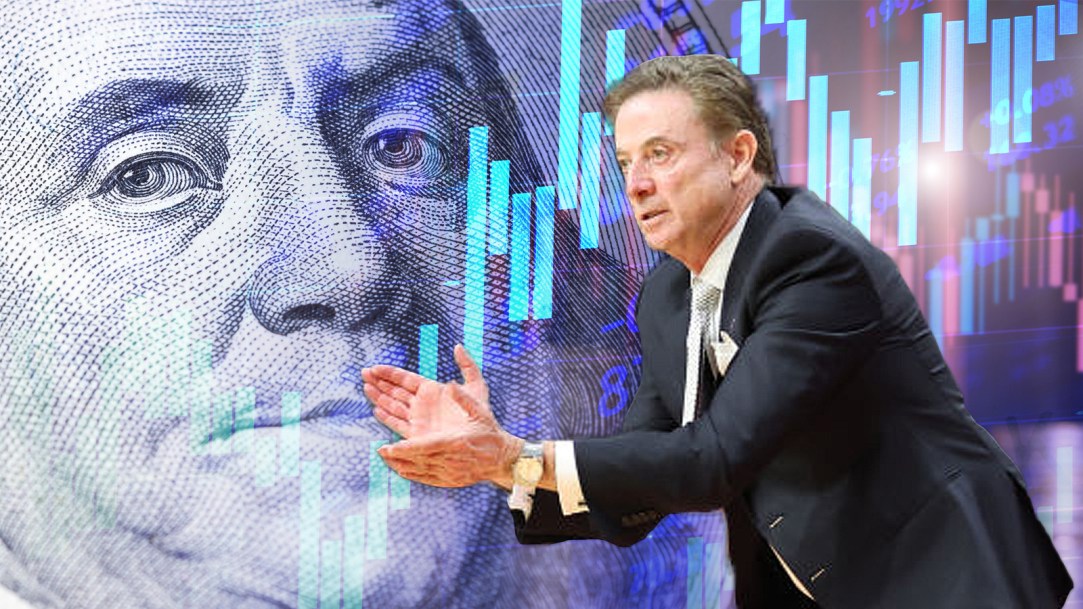 Rick Pitino Ring Bell New York Stock Exchange