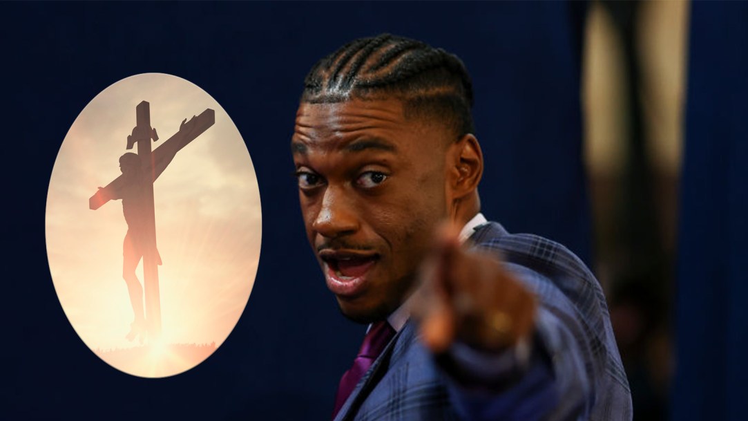 Robert Griffin Jesus Christ Crucifixion Ole Miss LSU