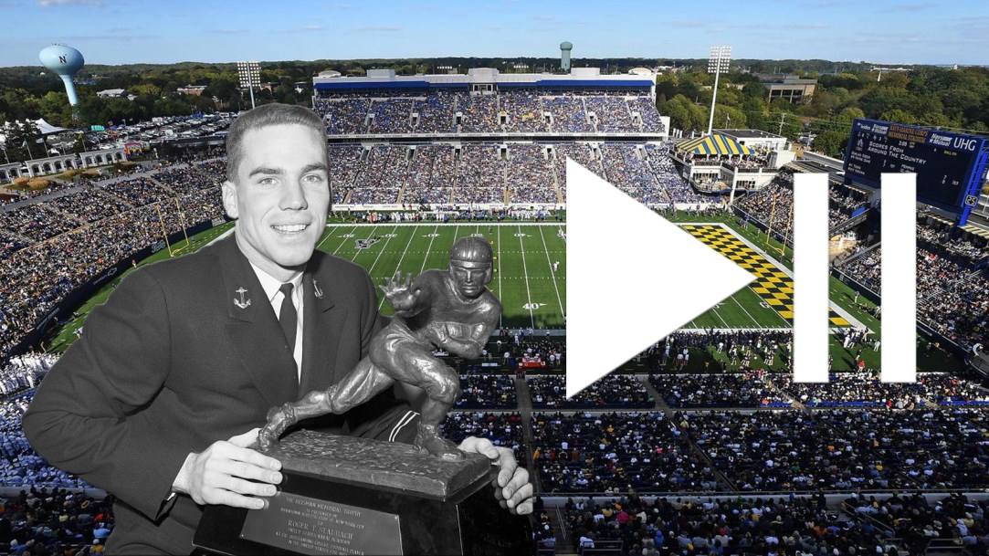 Roger Staubach Navy Football