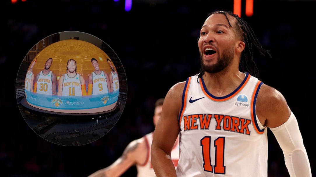 Las Vegas Sphere James Dolan MSG Knicks Patch