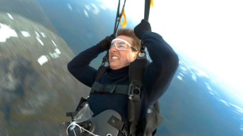 Tom Cruise Throws Himself Off A Mountain Countless Times In Exclusive ‘Mission: Impossible 7’ Clip