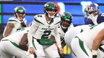 Zach Wilson’s Body Language Shows Clear Frustration With Uninspiring Play-Calling As Jets Struggle Vs. Giants