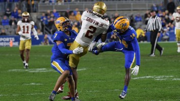 Refs Have Viewers Confused On Catch Rule (Again) After Questionable Call In Pitt-BC Game