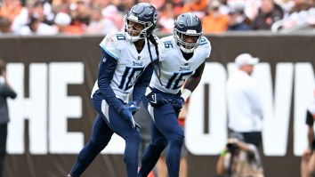 Scary Scene During TNF As Titans Player Immobilized; Carted Off The Field And Taken To Hospital
