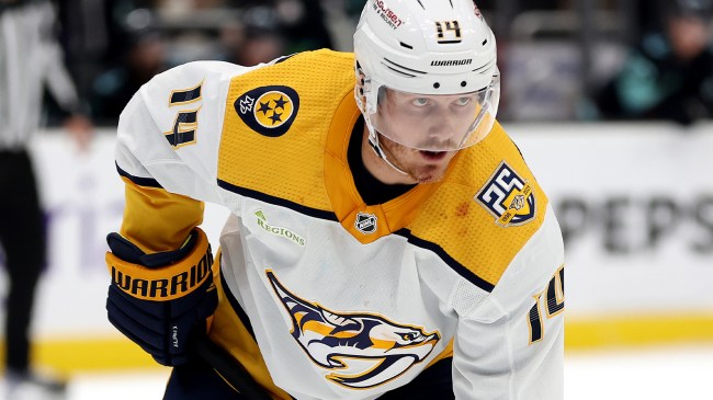 Nashville Predators forward Gustav Nyquist