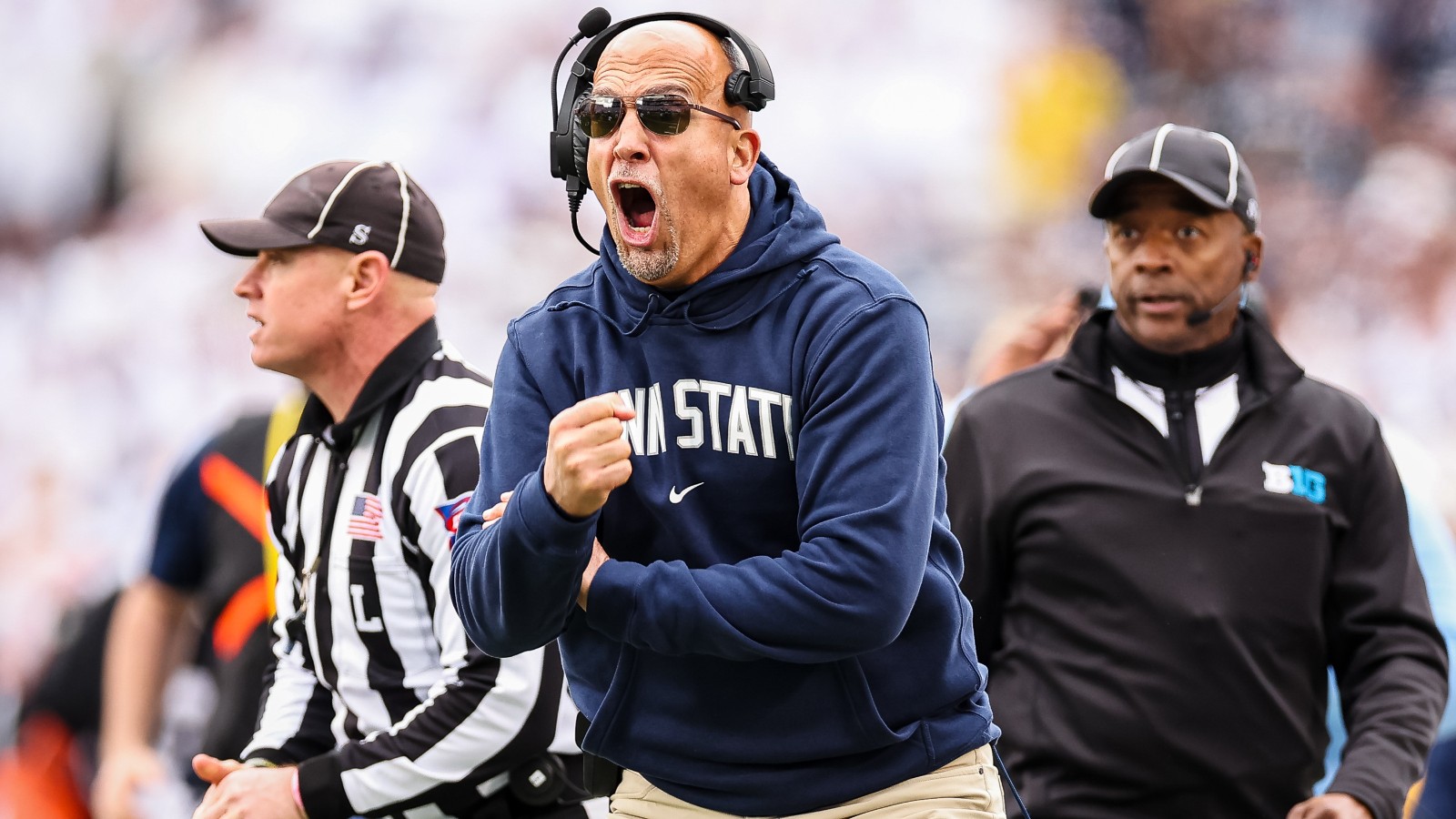 James Franklin Penn State Michigan