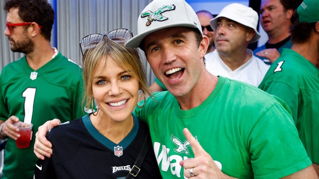 Kaitlin Olson and Rob McElhenney