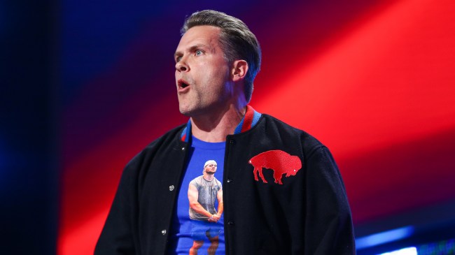 Kyle Brandt at the NFL Draft.