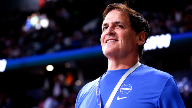 Mark Cuban owner of the Dallas Mavericks
