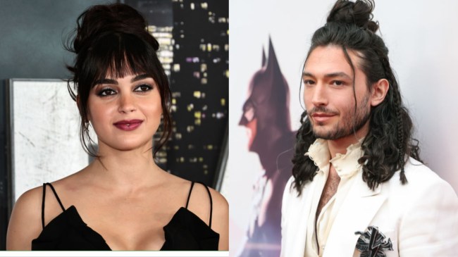 Melissa Barrera and ezra miller