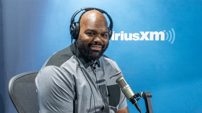 Michael Oher visits SiriusXM