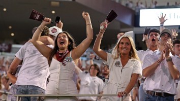 Watch: Mississippi State Players Hoist AD UP In The Air After Plane Carrying New Head Coach Jeff Lebby Arrives