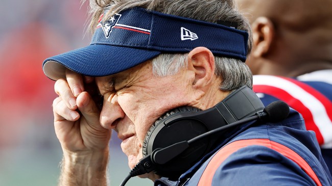 Patriots coach Bill Belichick