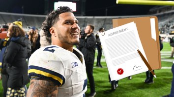 Michigan RB Blake Corum Lawyers Up After Being Linked To Connor Stalions By Wyoming Business