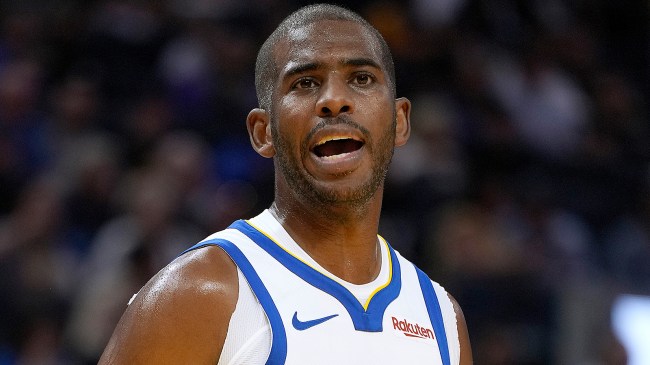 Warriors guard Chris Paul