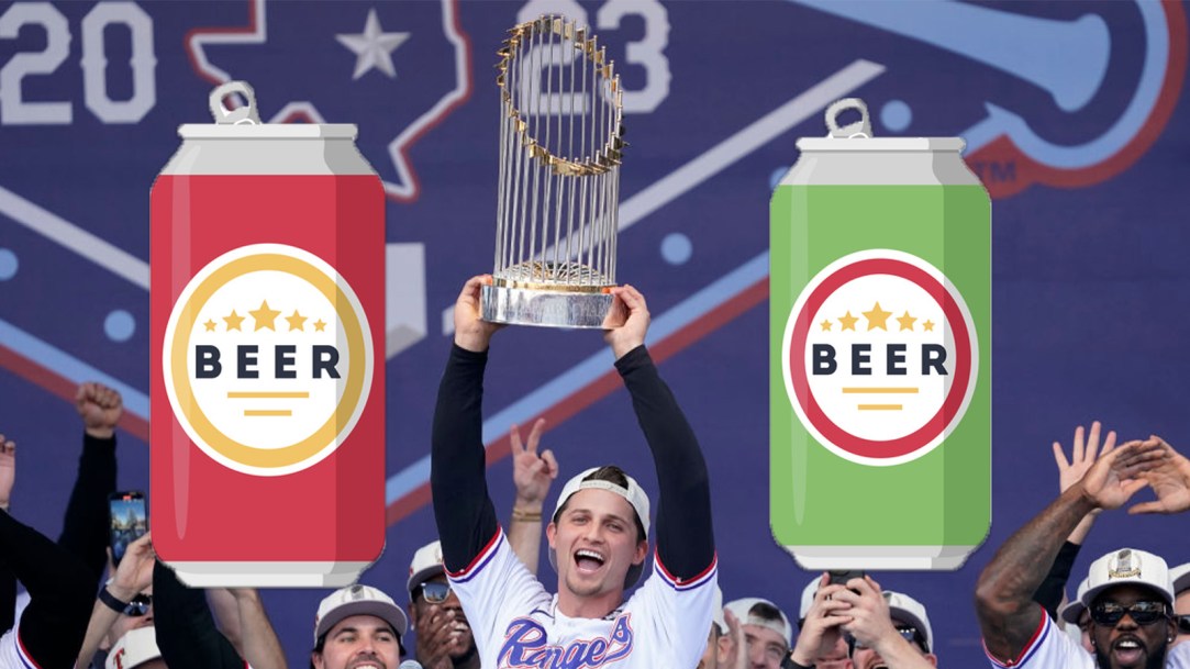 Corey Seager Rangers Parade Astros Troll