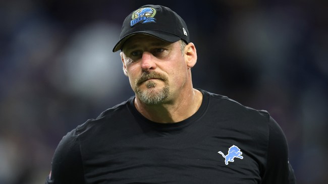 Detroit Lions head coach Dan Campbell
