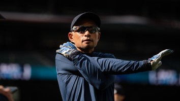 Ichiro Smashes High School Window With 426-Ft Batting Practice BOMB At Age 50