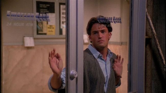 matthew perry as chandler bing on friends