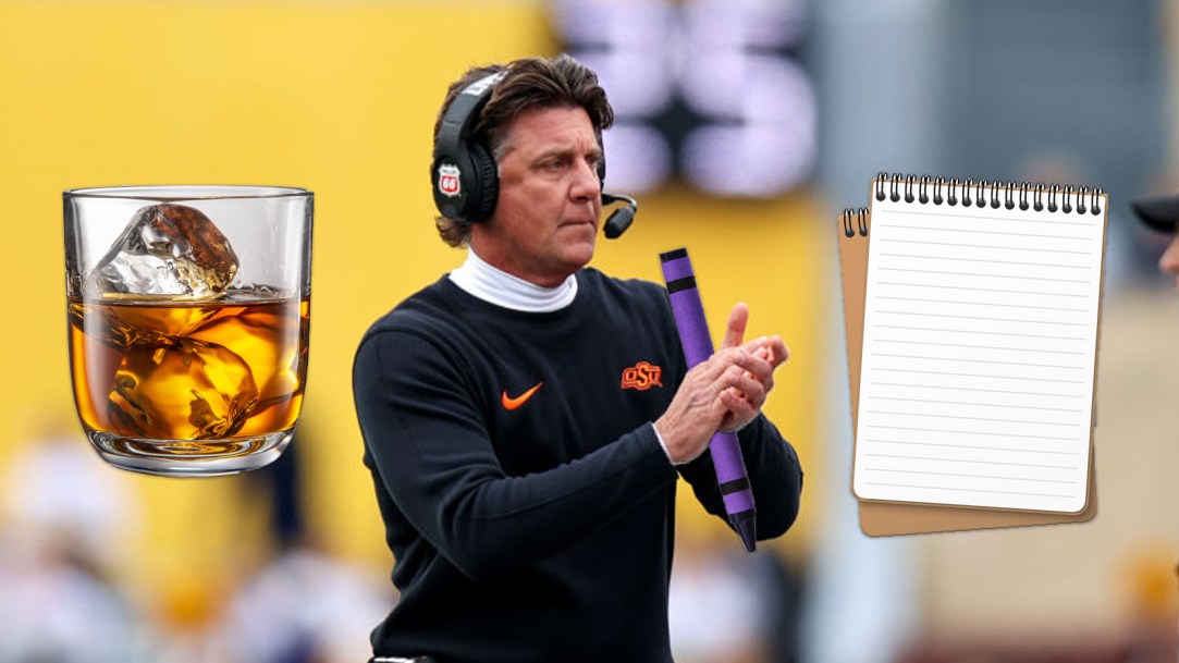 Mike Gundy Crayon Whiskey