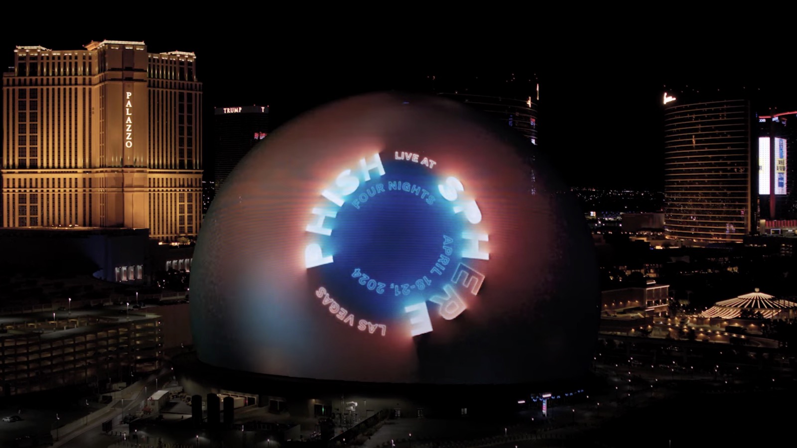 Phish at The Sphere in Las Vegas announcement and details